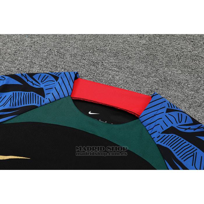 Chandal del Portugal Manga Corta 2022-2023 Negro - Pantalon Corto